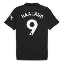 Manchester City Erling Haaland #9 Bortatröja 2025-26 Korta ärmar